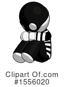 White Design Mascot Clipart #1556020 by Leo Blanchette