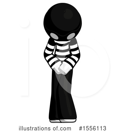 Royalty-Free (RF) White Design Mascot Clipart Illustration by Leo Blanchette - Stock Sample #1556113
