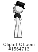 White Design Mascot Clipart #1564713 by Leo Blanchette