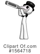 White Design Mascot Clipart #1564718 by Leo Blanchette