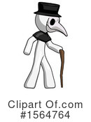 White Design Mascot Clipart #1564764 by Leo Blanchette