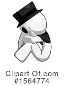 White Design Mascot Clipart #1564774 by Leo Blanchette