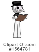 White Design Mascot Clipart #1564781 by Leo Blanchette
