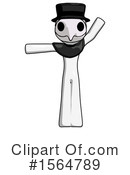 White Design Mascot Clipart #1564789 by Leo Blanchette