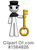 White Design Mascot Clipart #1564826 by Leo Blanchette
