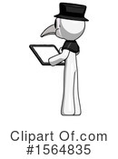 White Design Mascot Clipart #1564835 by Leo Blanchette