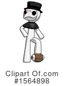 White Design Mascot Clipart #1564898 by Leo Blanchette