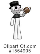 White Design Mascot Clipart #1564905 by Leo Blanchette