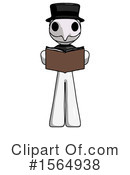 White Design Mascot Clipart #1564938 by Leo Blanchette