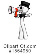 White Design Mascot Clipart #1564950 by Leo Blanchette