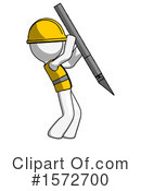 White Design Mascot Clipart #1572700 by Leo Blanchette