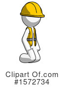 White Design Mascot Clipart #1572734 by Leo Blanchette