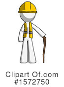 White Design Mascot Clipart #1572750 by Leo Blanchette