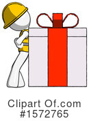 White Design Mascot Clipart #1572765 by Leo Blanchette