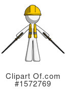 White Design Mascot Clipart #1572769 by Leo Blanchette