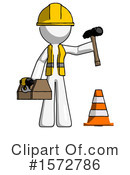 White Design Mascot Clipart #1572786 by Leo Blanchette