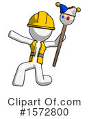 White Design Mascot Clipart #1572800 by Leo Blanchette
