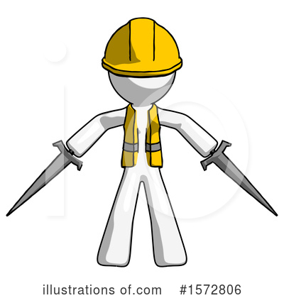 Royalty-Free (RF) White Design Mascot Clipart Illustration by Leo Blanchette - Stock Sample #1572806