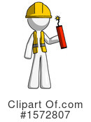 White Design Mascot Clipart #1572807 by Leo Blanchette