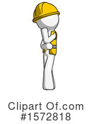 White Design Mascot Clipart #1572818 by Leo Blanchette