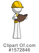 White Design Mascot Clipart #1572846 by Leo Blanchette