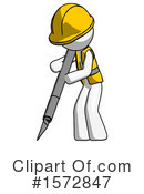 White Design Mascot Clipart #1572847 by Leo Blanchette