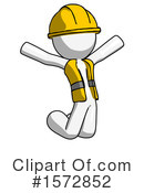 White Design Mascot Clipart #1572852 by Leo Blanchette