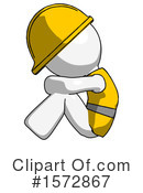 White Design Mascot Clipart #1572867 by Leo Blanchette