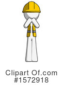White Design Mascot Clipart #1572918 by Leo Blanchette