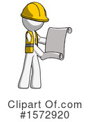White Design Mascot Clipart #1572920 by Leo Blanchette