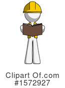 White Design Mascot Clipart #1572927 by Leo Blanchette