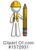 White Design Mascot Clipart #1572931 by Leo Blanchette