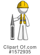 White Design Mascot Clipart #1572935 by Leo Blanchette