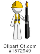 White Design Mascot Clipart #1572949 by Leo Blanchette