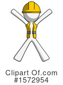 White Design Mascot Clipart #1572954 by Leo Blanchette