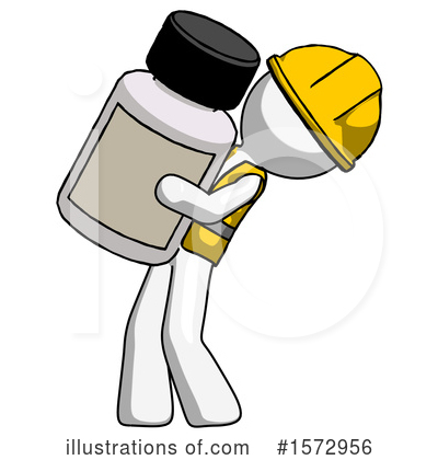 Royalty-Free (RF) White Design Mascot Clipart Illustration by Leo Blanchette - Stock Sample #1572956