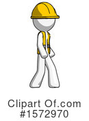 White Design Mascot Clipart #1572970 by Leo Blanchette