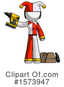 White Design Mascot Clipart #1573947 by Leo Blanchette