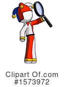 White Design Mascot Clipart #1573972 by Leo Blanchette