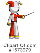 White Design Mascot Clipart #1573979 by Leo Blanchette