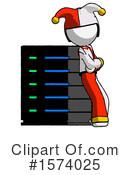 White Design Mascot Clipart #1574025 by Leo Blanchette