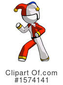 White Design Mascot Clipart #1574141 by Leo Blanchette