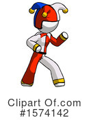 White Design Mascot Clipart #1574142 by Leo Blanchette