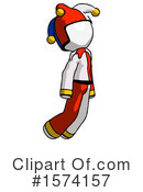 White Design Mascot Clipart #1574157 by Leo Blanchette