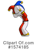 White Design Mascot Clipart #1574185 by Leo Blanchette