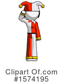 White Design Mascot Clipart #1574195 by Leo Blanchette
