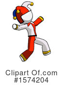 White Design Mascot Clipart #1574204 by Leo Blanchette