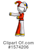 White Design Mascot Clipart #1574206 by Leo Blanchette