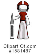 White Design Mascot Clipart #1581487 by Leo Blanchette