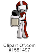 White Design Mascot Clipart #1581497 by Leo Blanchette